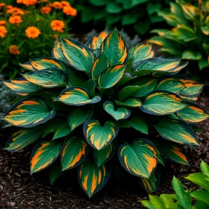 Хоста Бархатный Полог купить по цене от 560р. в интернет-магазине «Посадика» с доставкой почтой в в Рошалье и по всей России – [изображение №1].