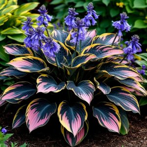 Хоста Пайн Эхо купить по цене от 699р. в интернет-магазине «Посадика» с доставкой почтой в в Рошалье и по всей России – [изображение №1].