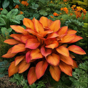 Хоста Солнечный Нектар купить по цене от 605р. в интернет-магазине «Посадика» с доставкой почтой в в Рошалье и по всей России – [изображение №1].